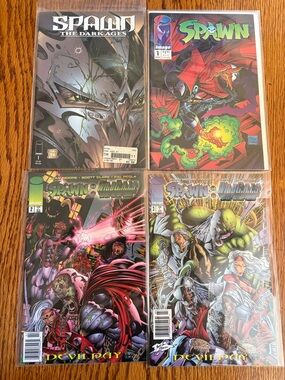 Spawn Comic Book Set of Four
